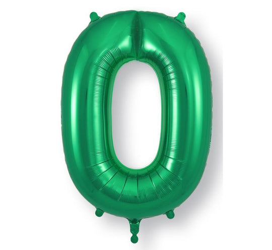 JUMBO NUMBER - 0 - GREEN