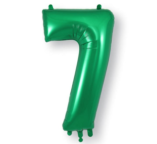 JUMBO NUMBER - 7 - GREEN