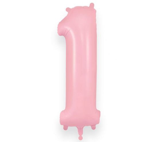 JUMBO NUMBER - 1 - MATTE PINK