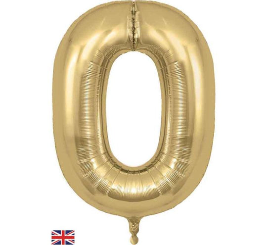 JUMBO NUMBER - 0 - GOLD SILK