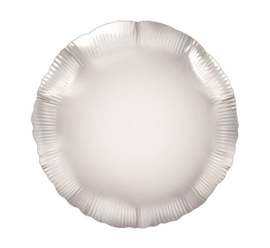 METALLIC - CIRCLE - SILVER