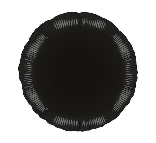 METALLIC - CIRCLE - BLACK
