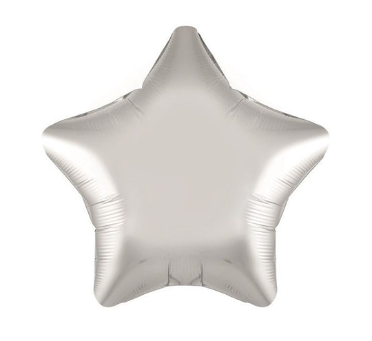METALLIC - STAR - SILVER