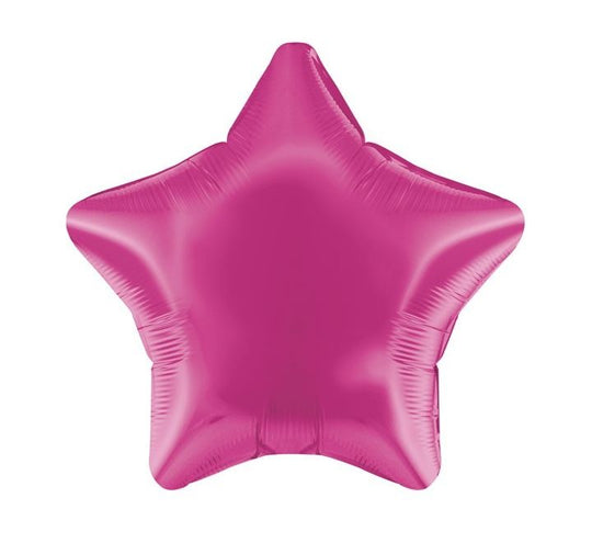 METALLIC - STAR - FUCHSIA