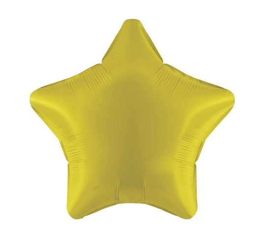 METALLIC - STAR - YELLOW