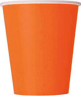 CUPS - PUMPKIN ORANGE - PACK OF 14