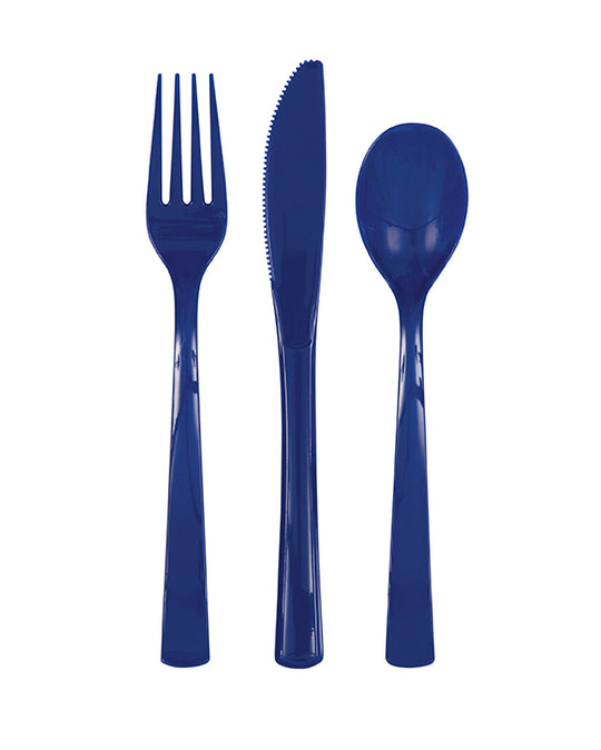 CUTLERY - NAVY BLUE