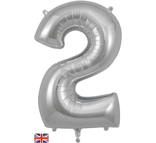 JUMBO NUMBER - 2 - SILVER