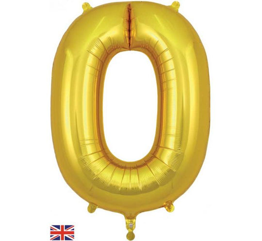 JUMBO NUMBER - 0 - GOLD