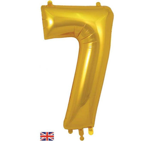 JUMBO NUMBER - 7 - GOLD