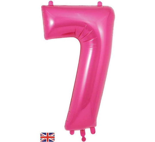 JUMBO NUMBER - 7 - PINK