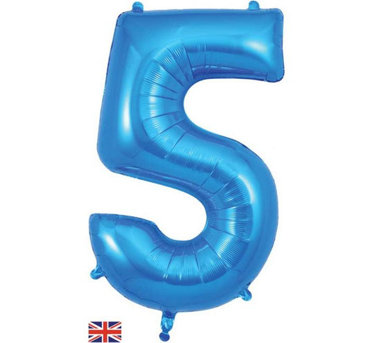 JUMBO NUMBER - 5 - BLUE