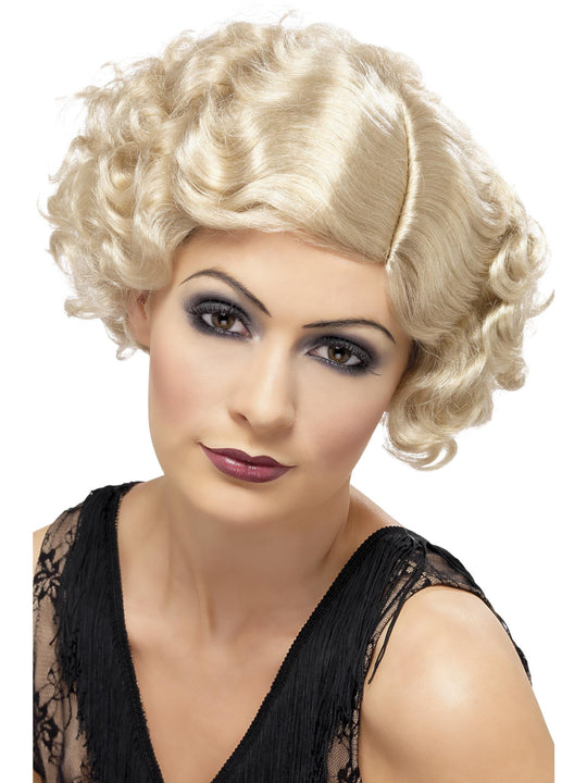 20s FLIRTY FLAPPER WIG - BLONDE