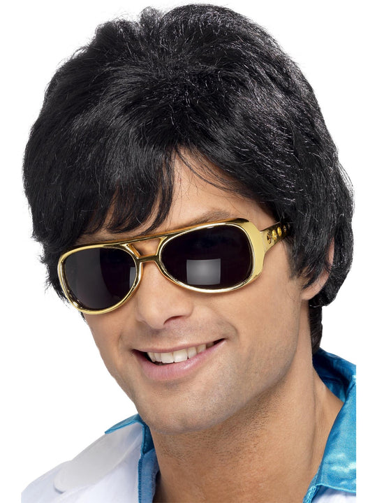 70s SHAG WIG - BLACK