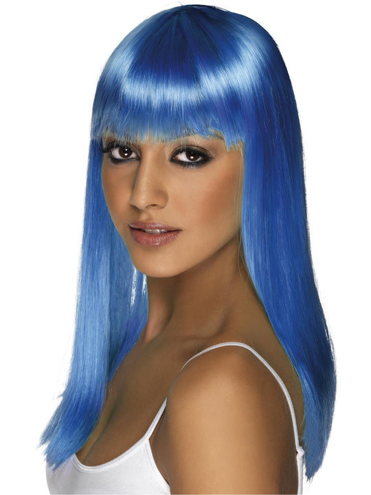 GLAMOURAMA WIG - NEON BLUE
