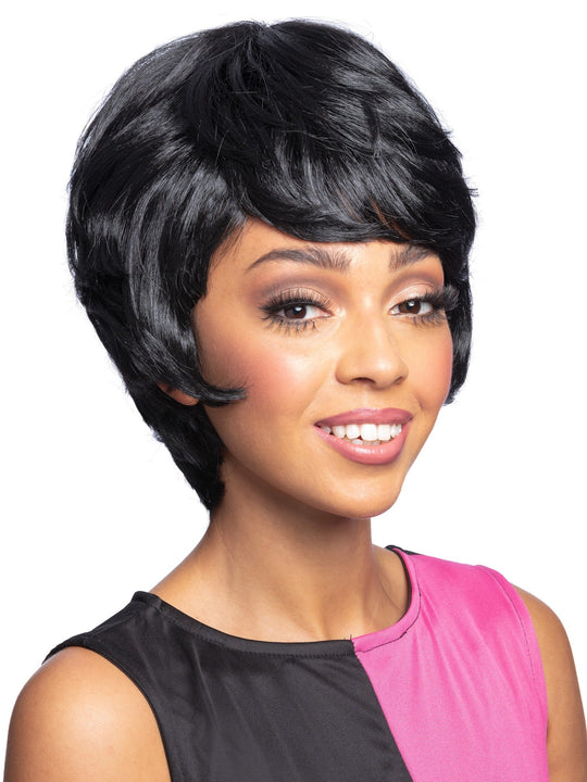 60s BEEHIVE WIG - BLACK