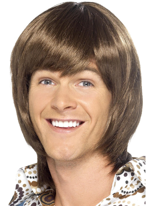70s HEARTTHROB WIG - BROWN