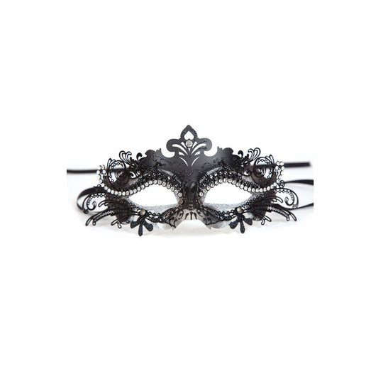 PUCCINI DELUXE EYEMASK - BLACK & SILVER