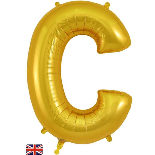 JUMBO LETTER - C - GOLD