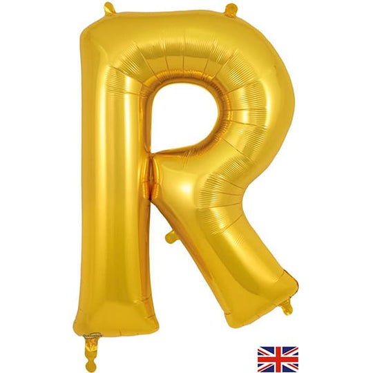 JUMBO LETTER - R - GOLD