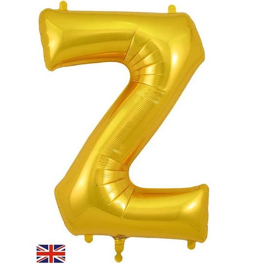 JUMBO LETTER - Z - GOLD