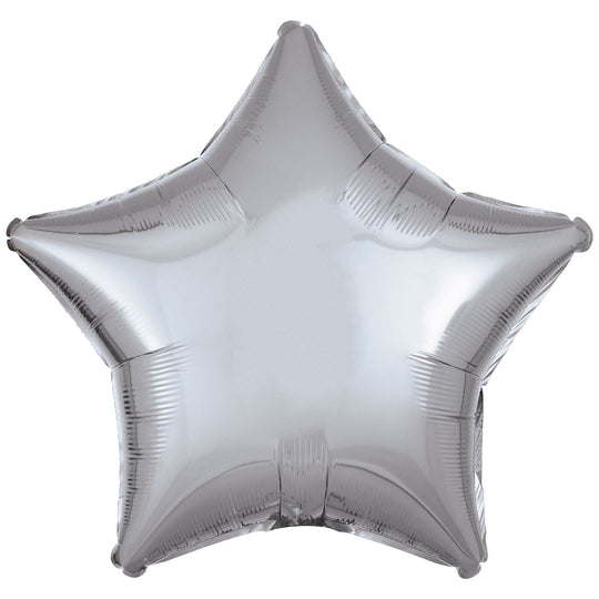 METALLIC - STAR - SILVER