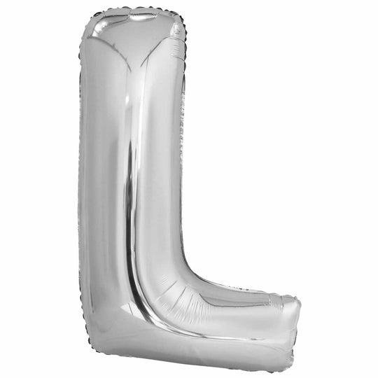 JUMBO LETTER - L - SILVER