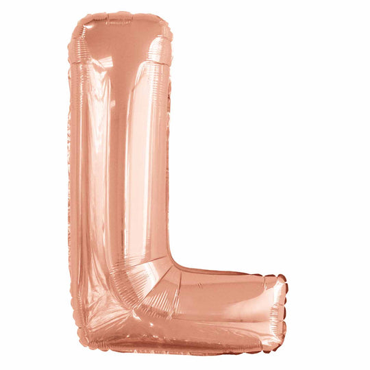 JUMBO LETTER - L - ROSE GOLD