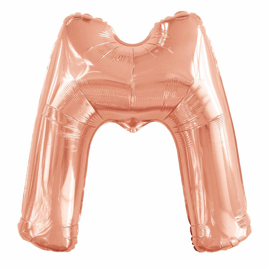 JUMBO LETTER - M - ROSE GOLD