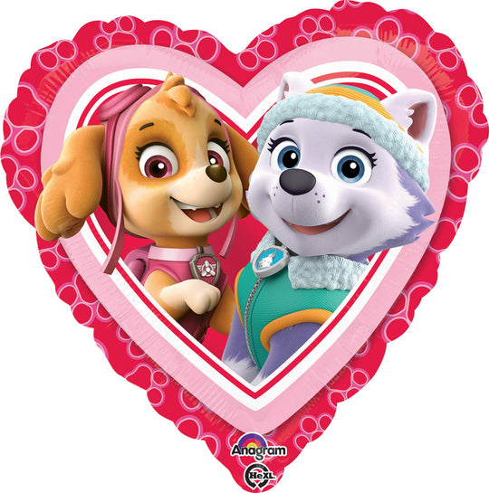 18" FOIL - PAW PATROL LOVE