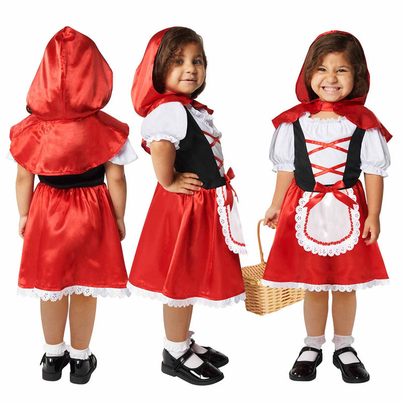 CHILD COSTUME - LITTLE RED RIDING HOOD