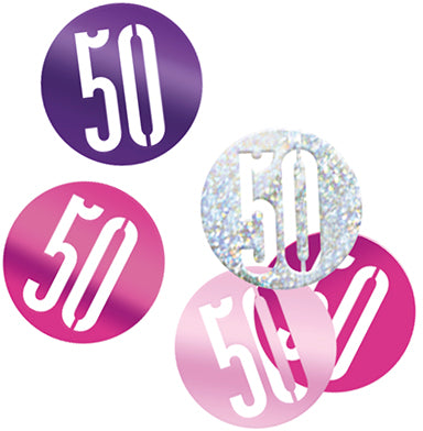 CONFETTI - 50th - PINK
