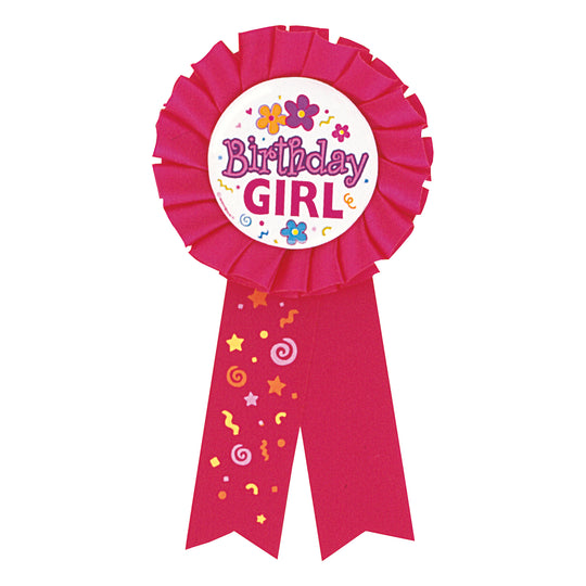 ROSETTE BADGE - BIRTHDAY GIRL