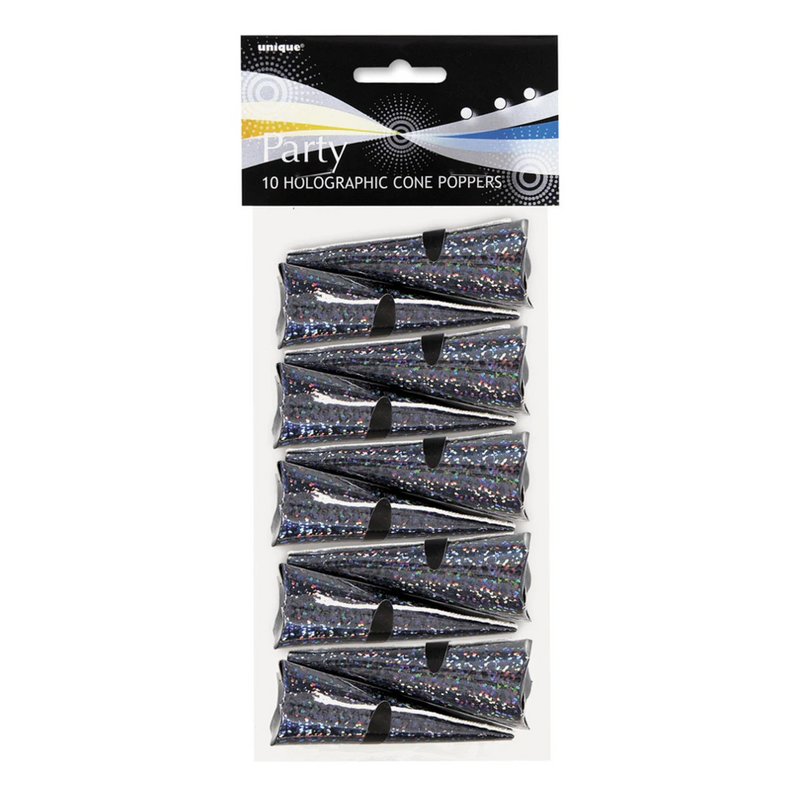 BLACK CONE POPPERS 10ct