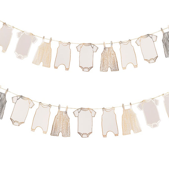 GARLAND - BABYGROW - GOLD