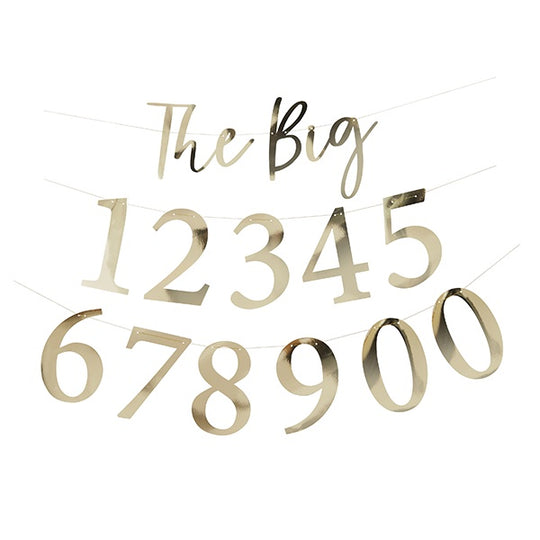CUSTOMISABLE BANNER - 'THE BIG' MILESTONE