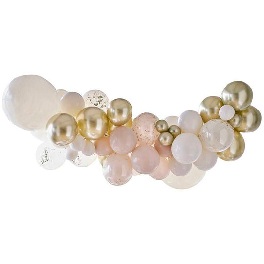 BALLOON ARCH KIT - NEUTRAL & GOLD - 60