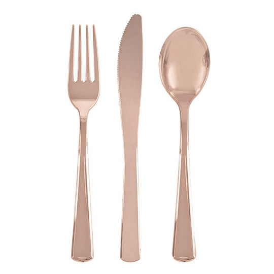 CUTLERY - METALLIC ROSE GOLD