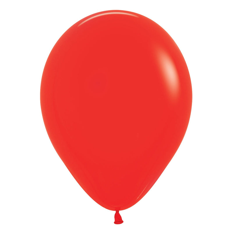 12" LATEX - RED - PACK OF 50-Latex Balloon Packs-Partica Party