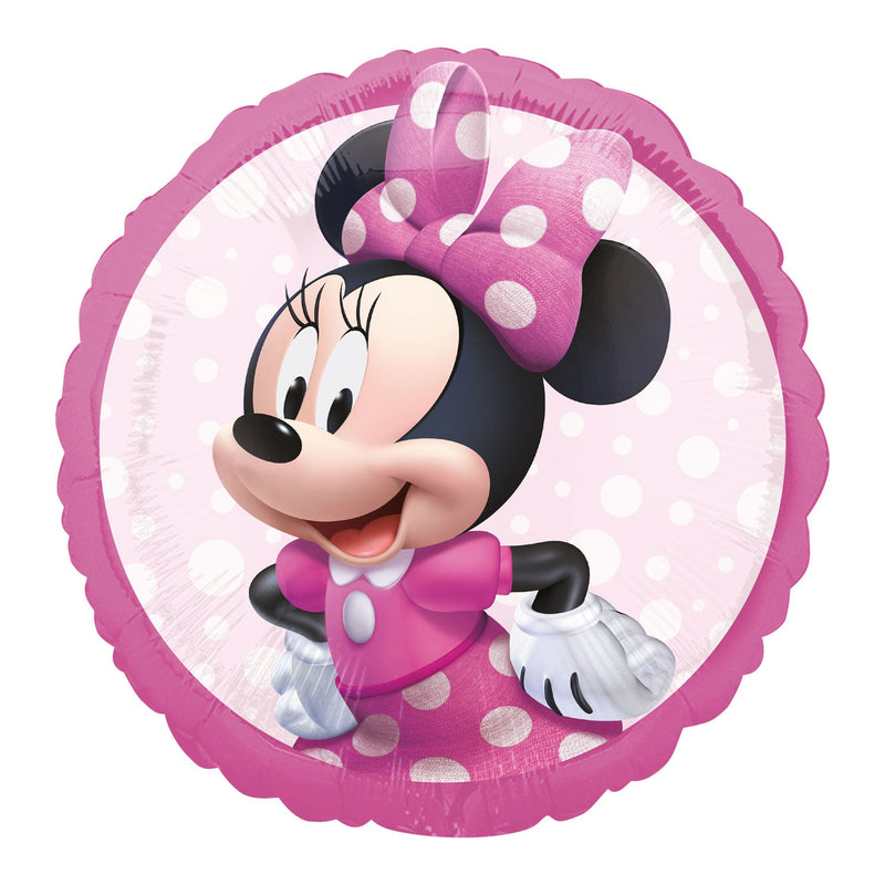 18" FOIL - MINNIE MOUSE FOREVER-MICKEY & MINNIE MOUSE BALLOONS-Partica Party