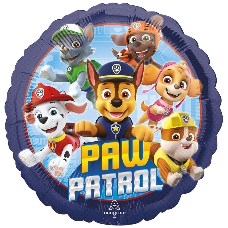 18" FOIL - PAW PATROL GROUP-PAW PATROL BALLOON-Partica Party