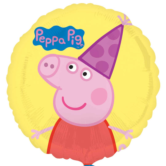 18" FOIL - PEPPA PIG - PARTY HAT