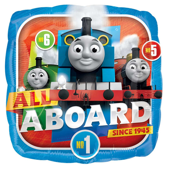 18" FOIL - THOMAS & FRIENDS ALL ABOARD