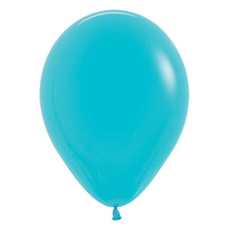 5" LATEX - CARIBBEAN BLUE - PACK OF 100-Latex Balloon Packs-Partica Party