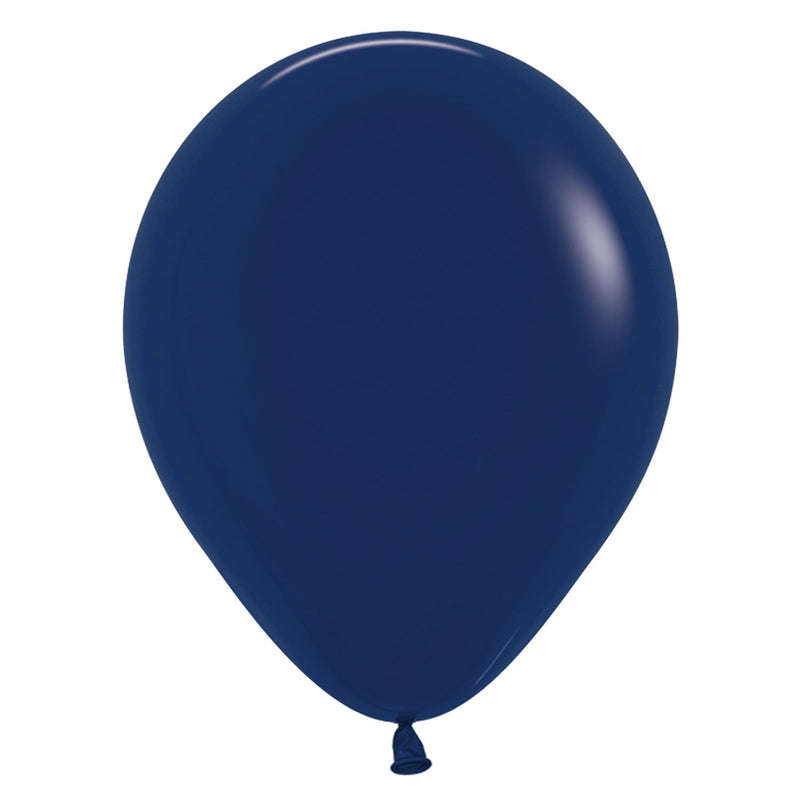 5" LATEX - NAVY BLUE - PACK OF 100-Latex Balloon Packs-Partica Party