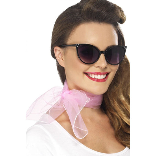50s STYLE NECK SCARF - PINK