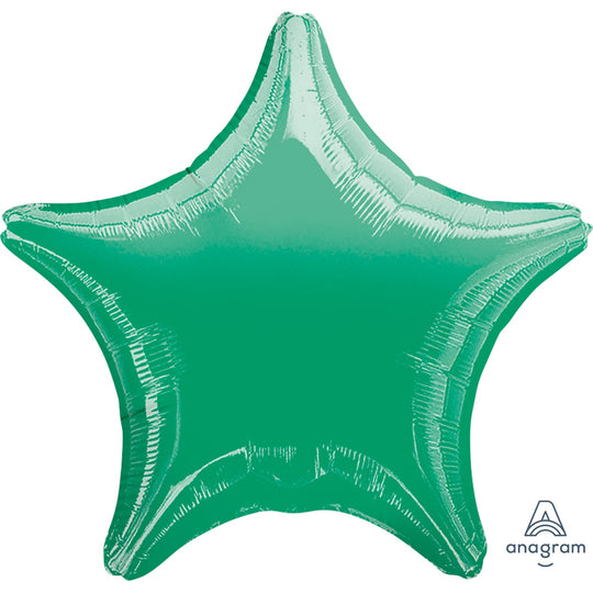 METALLIC - STAR - GREEN
