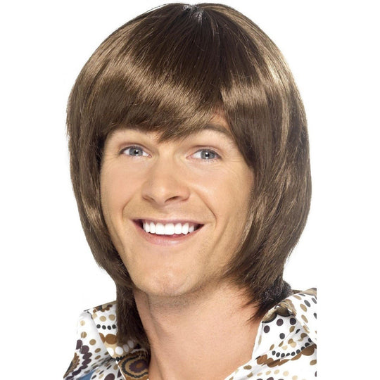 70s HEARTTHROB WIG - BROWN
