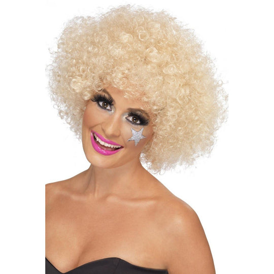 70s FUNKY AFRO WIG - BLONDE