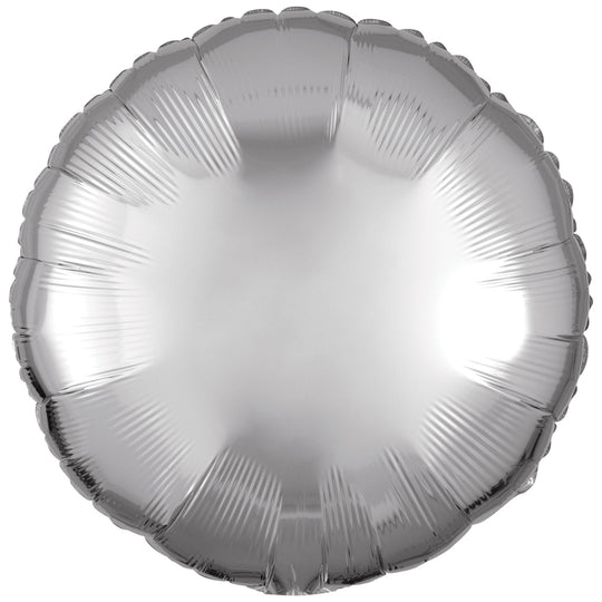 METALLIC - CIRCLE - SILVER